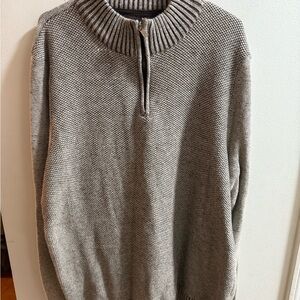 Urban Pipeline Men's 1/4 Zip Brown Sweater‎ Size XXL